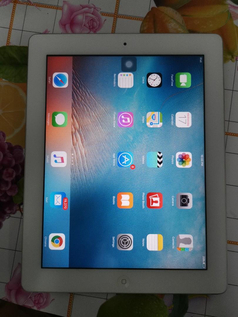 ipad 2 (Category: iPad) located in Ipoh. Submitted by amaz_manu (Listing ID 94008646, Image 1). Description: 16g white wifi Speaker not functioning.