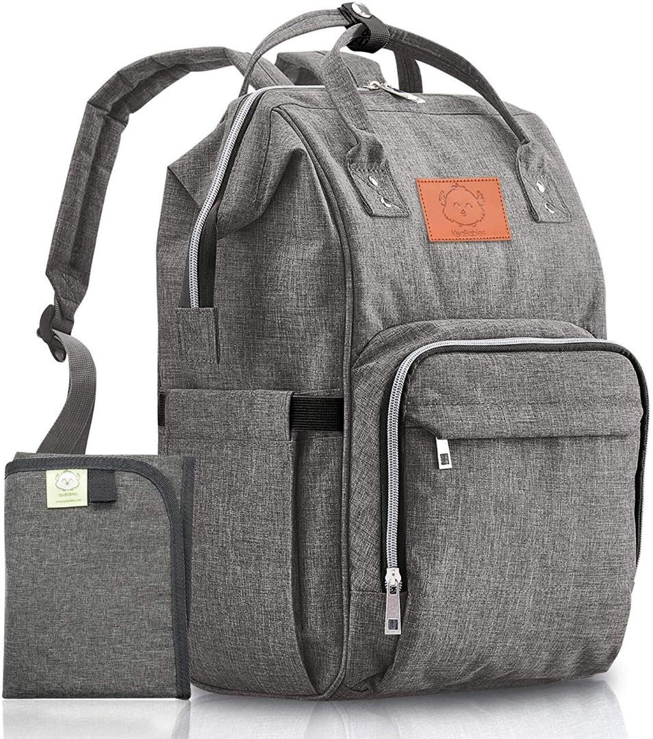 Ready Stock Keababies Baby Diaper Bag Backpack Multi Function Waterproof Travel Baby Bags For Mom Dad Men Women Large Maternity Nappy Bags Classic Grey Backpack Babies Kids Strollers Bags
