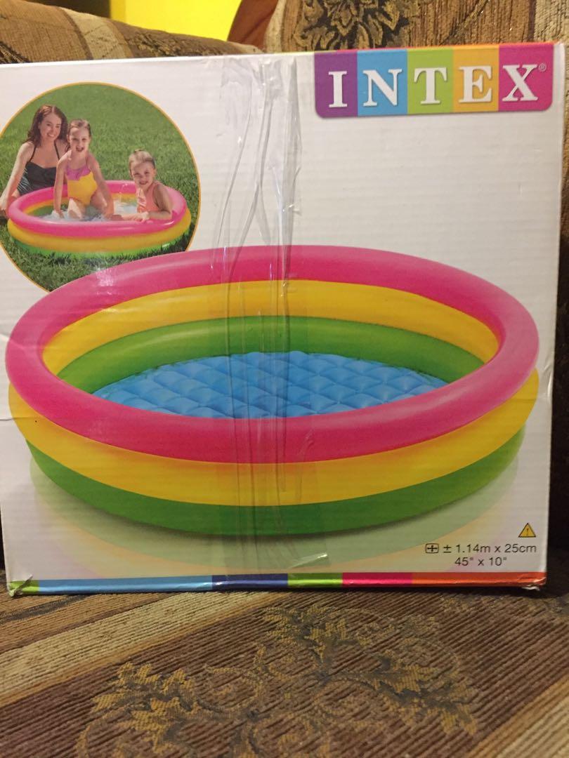 Kolam Renang Anak Intex Original Toys Collectibles Mainan Di Carousell