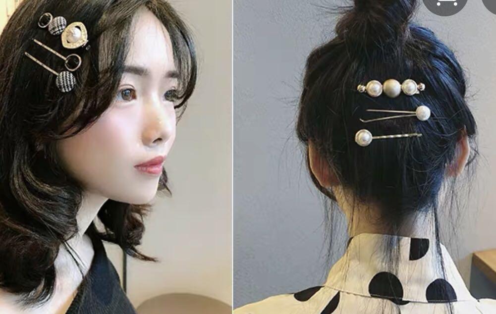 Korean hair style hair clips and pins 