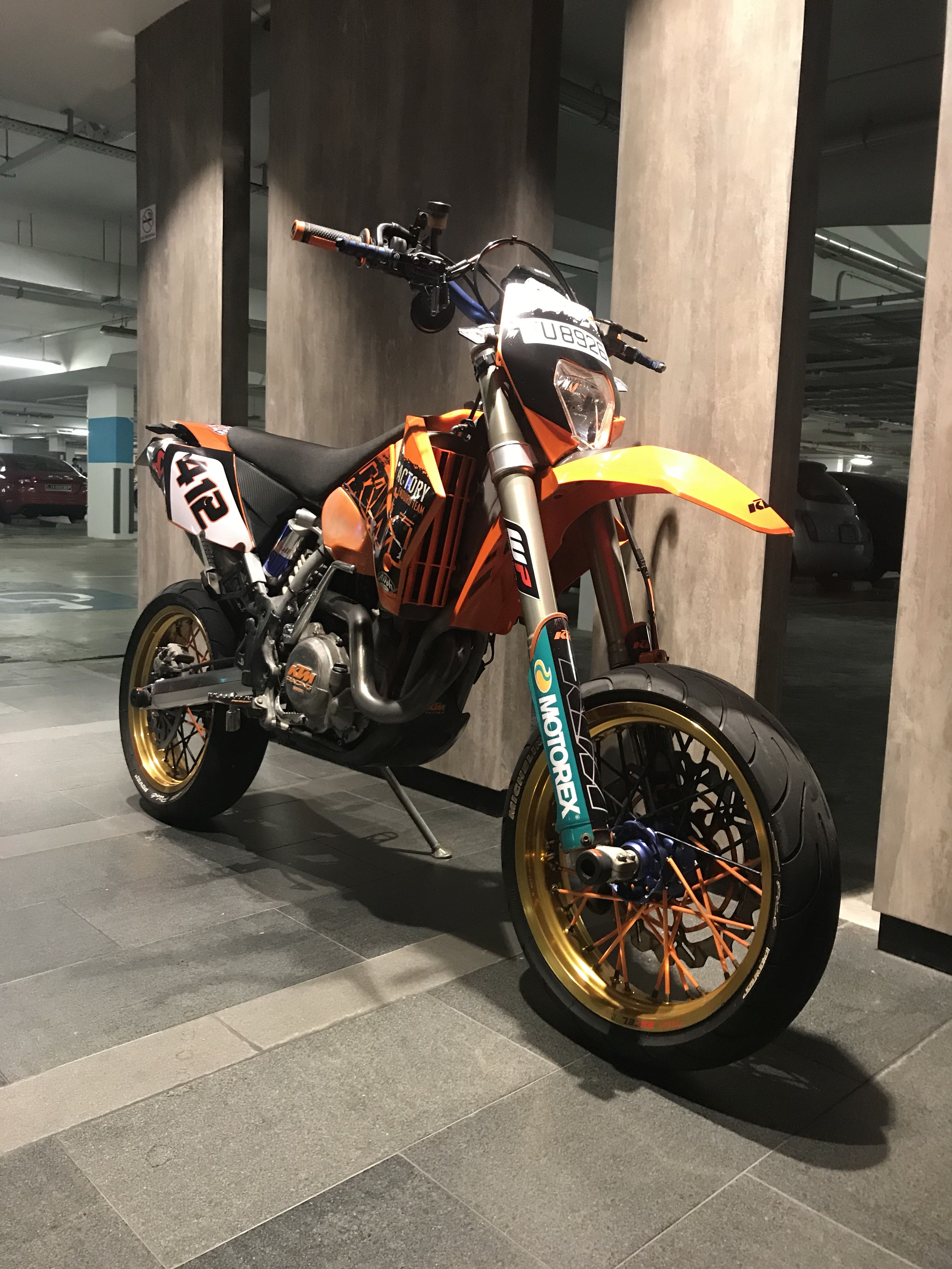 KTM 400 EXC SM (450), Motorcycles 
