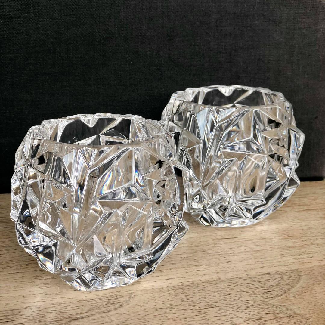Tiffany & Co RockCut Votive in Crystal Candle Holder (2 units), Women