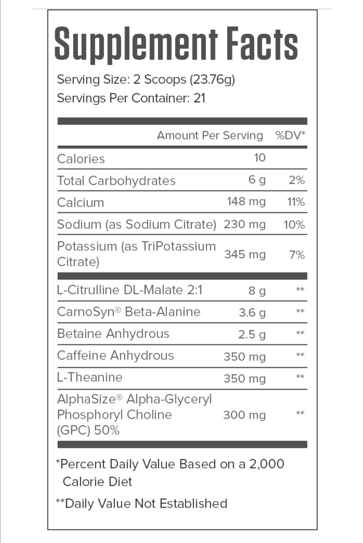 Legion Athletics Pulse PreWorkout • AlphaGPC, Sports Equipment