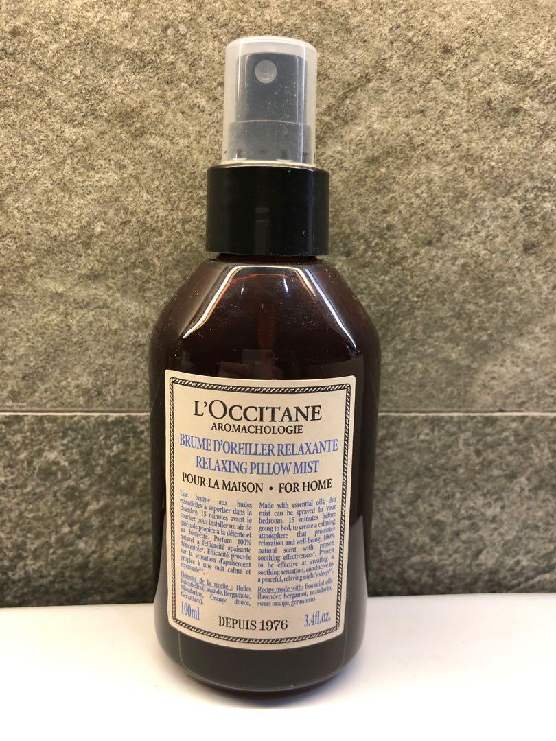Loccitane Aromachologie Relaxing Pillow Mist 100ml On Carousell