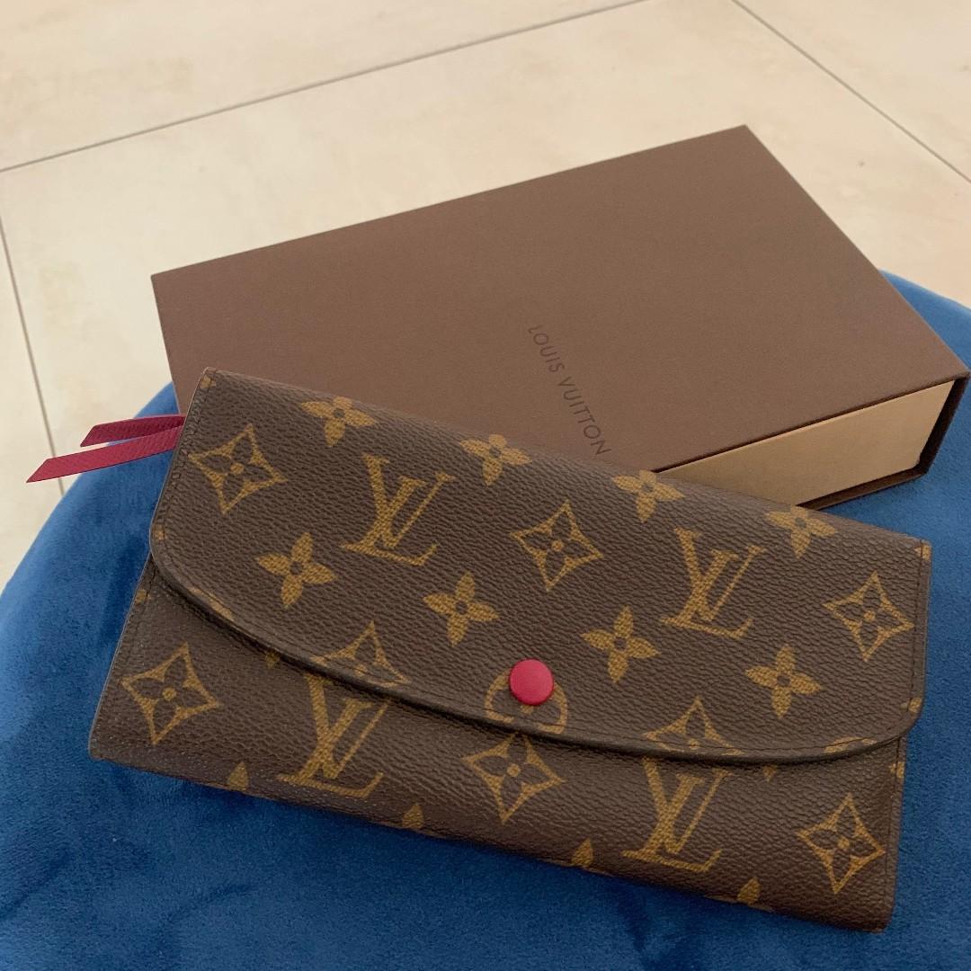 Lv Emilie Wallet, Luxury, Bags & Wallets on Carousell