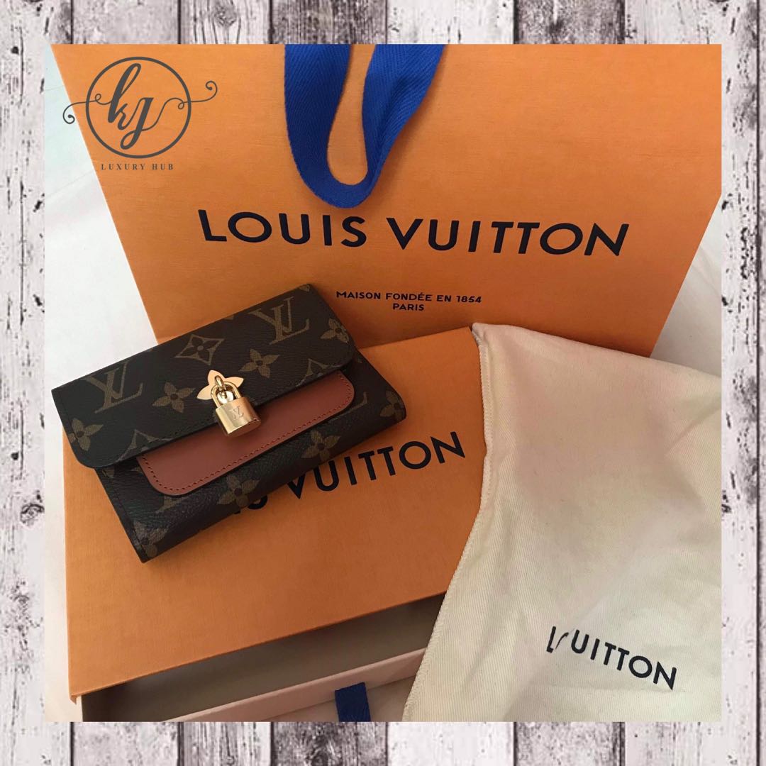 Louis Vuitton Flower Compact Wallet, Luxury, Bags & Wallets on Carousell