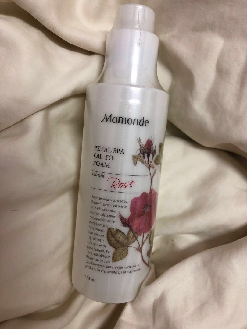 mamonde foam cleanser