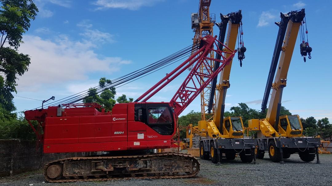 Manitowoc Crawler Crane, Grove Mobile Crane, Potain Tower Crane ...