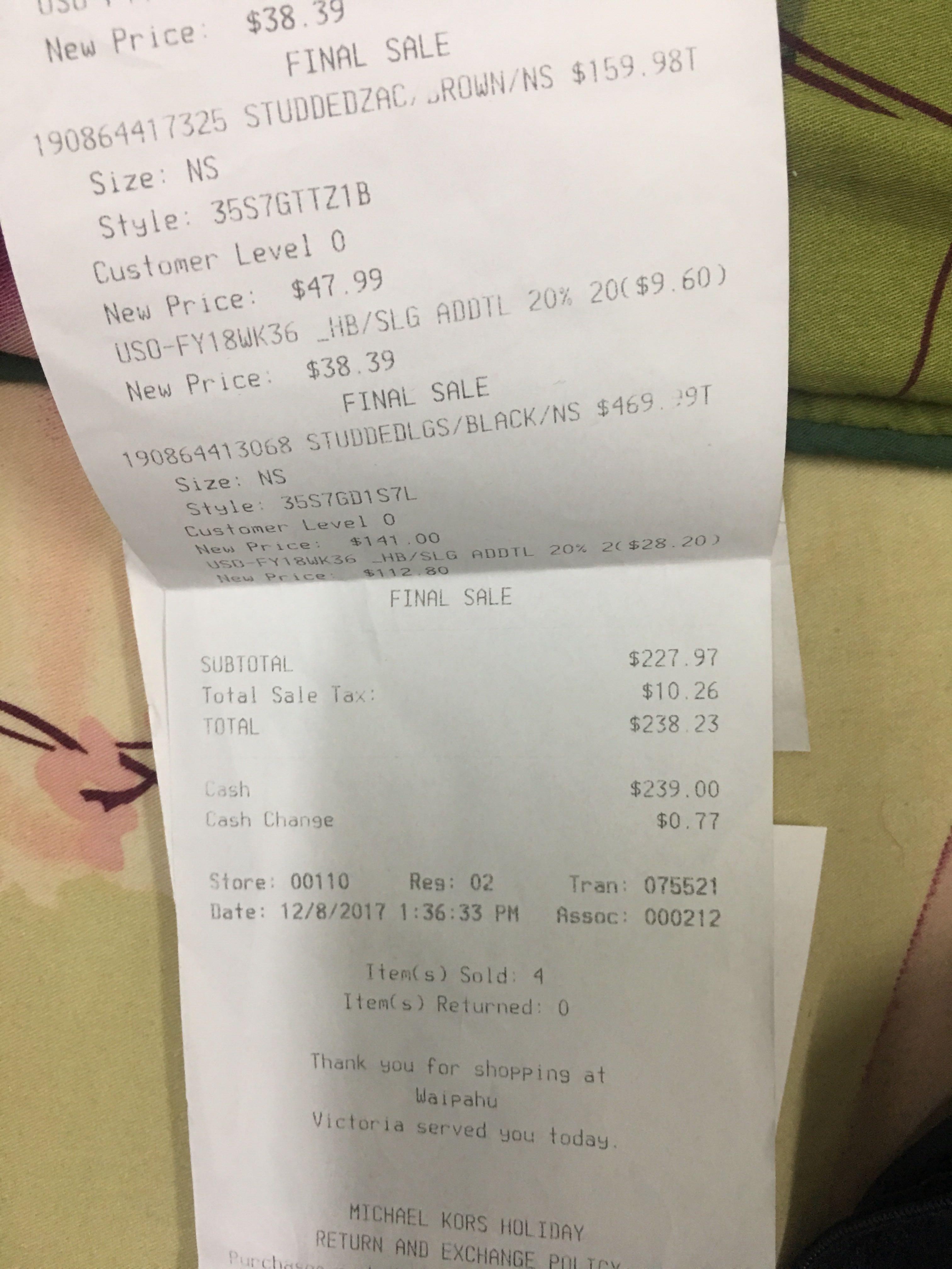 Michael Kors Final Sale Policy 2024 jasterluis