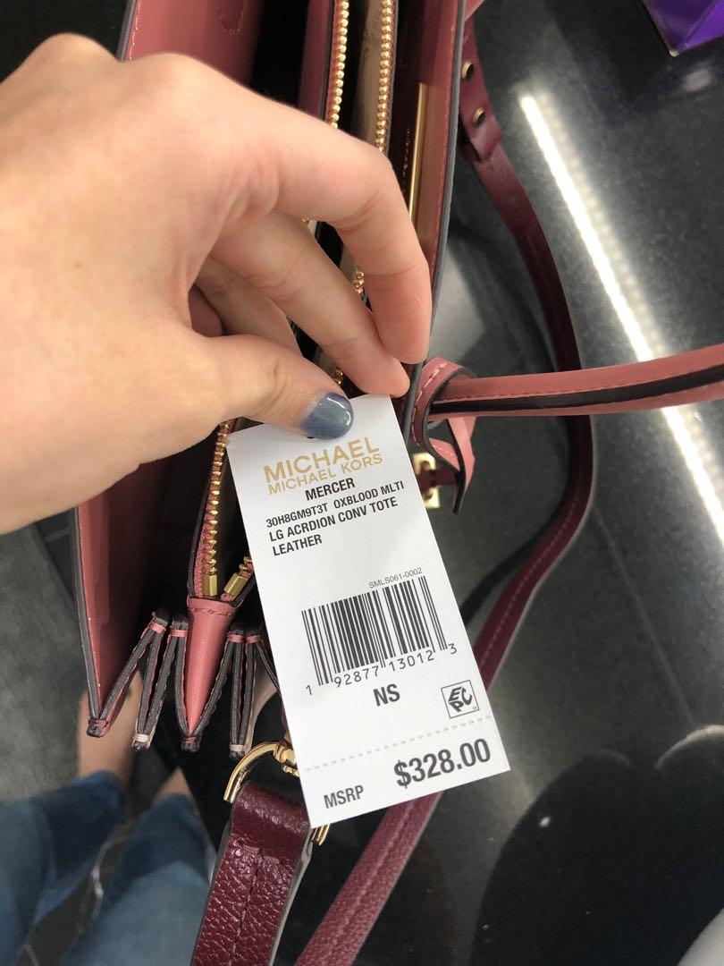 Michael kors mercer oxblood hotsell