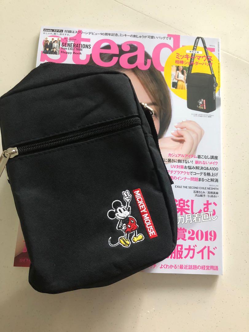 Mickey Mouse Sling Bag Women S Fashion Bags Wallets Cross Body Bags On Carousell