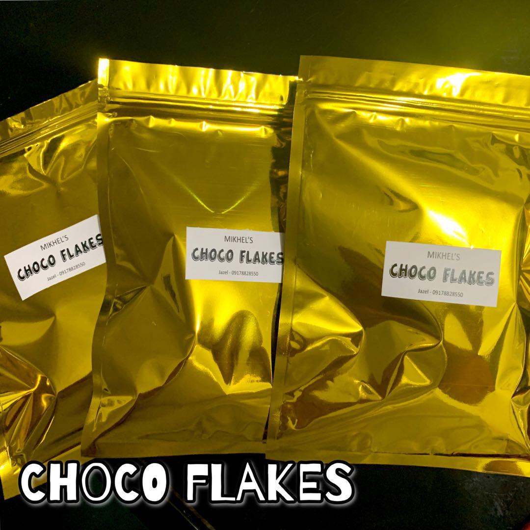 Mikhel’s Choco Flakes (Category: Packaged & Instant Food) located in Paranaque City. Submitted by jazelalberto (Listing ID 240324538, Image 1). Description: Choco Flakes 3 for 100 (50g each) .