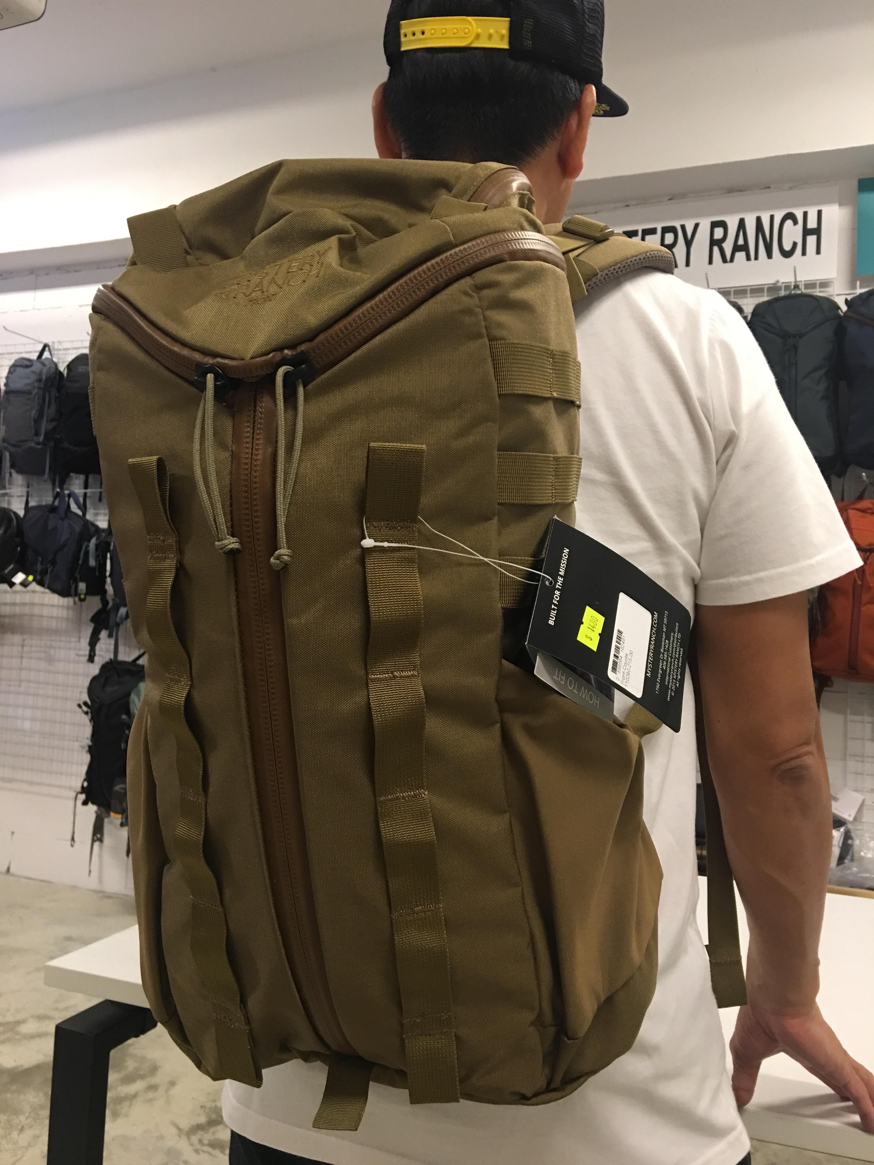 Mystery ranch front pack deals