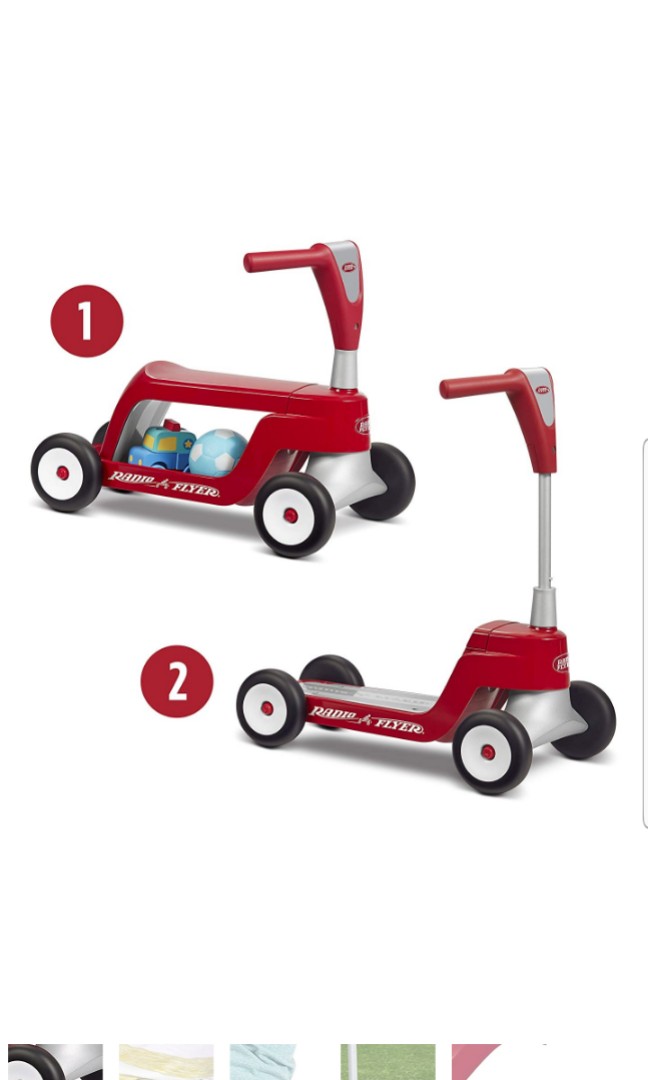 radio flyer ride on car