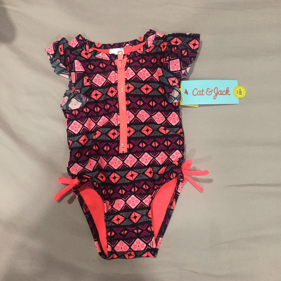New Baby Girl Swimsuit Cat Jack Brand Babies Kids Babies