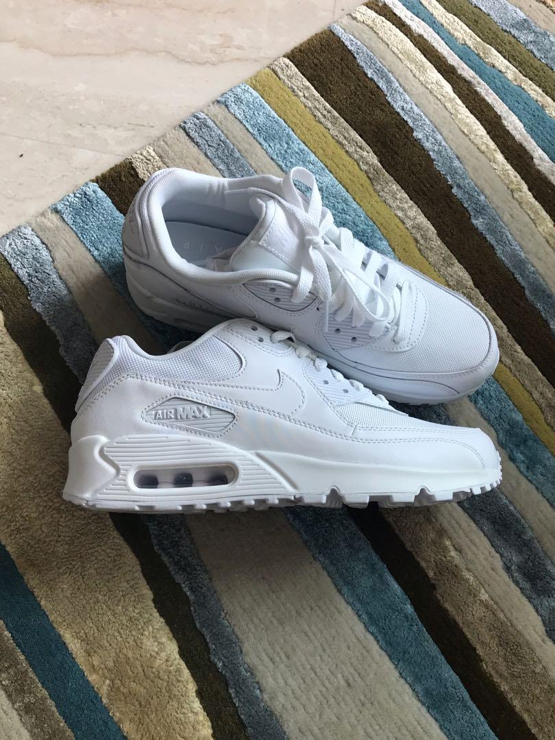 Mens air hotsell max 90 white