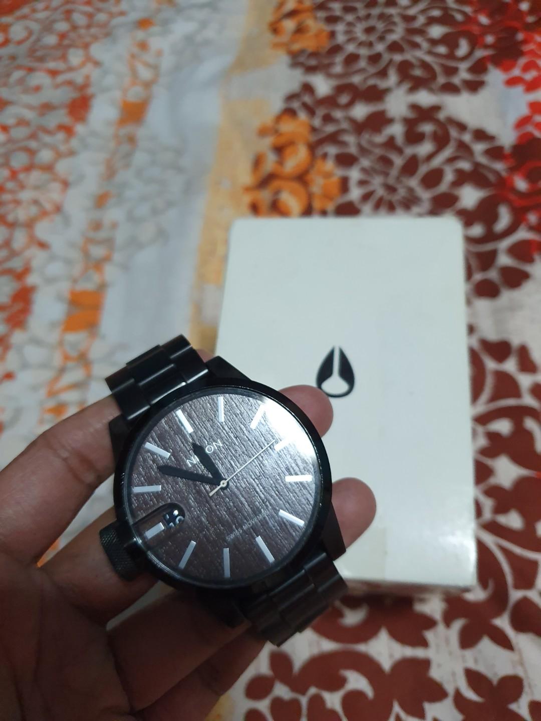 Nixon chronicle sale ss matte black