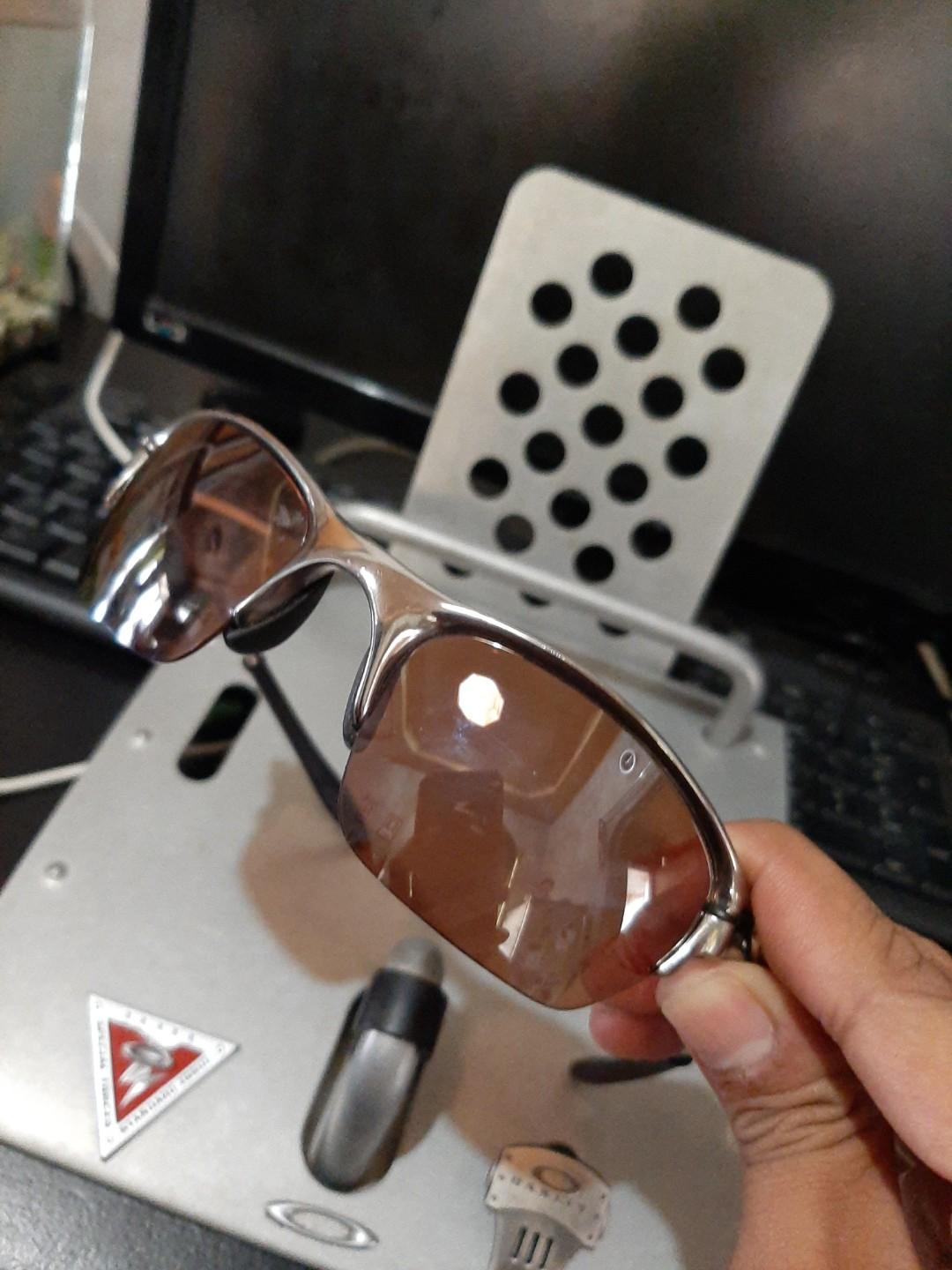 Oakley Half x polished VR28 lens, Men's Fashion, Watches & Accessories,  Sunglasses & Eyewear on Carousell