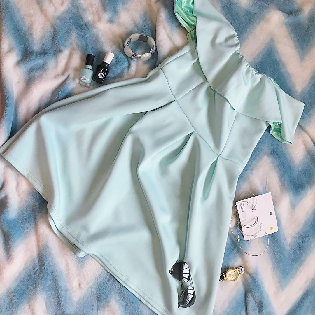 Pastel Blue Cocktail Dress Semi Formal Or Casual Women S