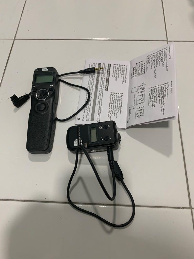 Pixel t9 timer shuttle (Category: Camera Bags & Carriers) located in Kuala Lumpur. Submitted by wayne19891989 (Listing ID 240373697, Image 1). Description: Pixel T9-DC0/DC2 LCD Wired/Wireless Timer Shutter Release Remote Control .