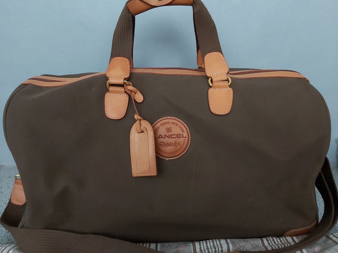 lancel travel bag