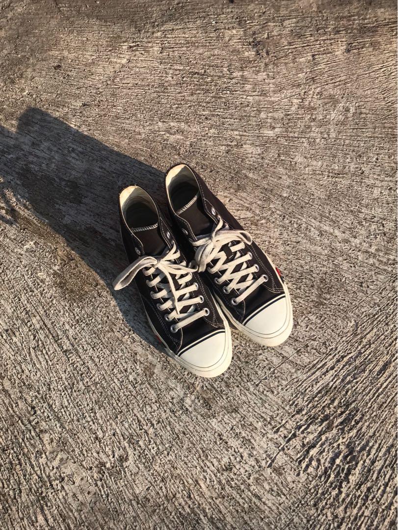 all black pro keds
