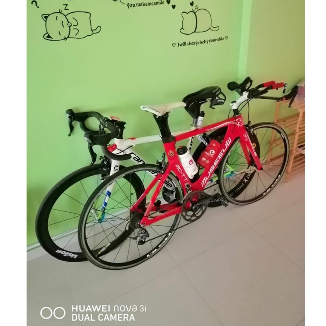cannondale bike red