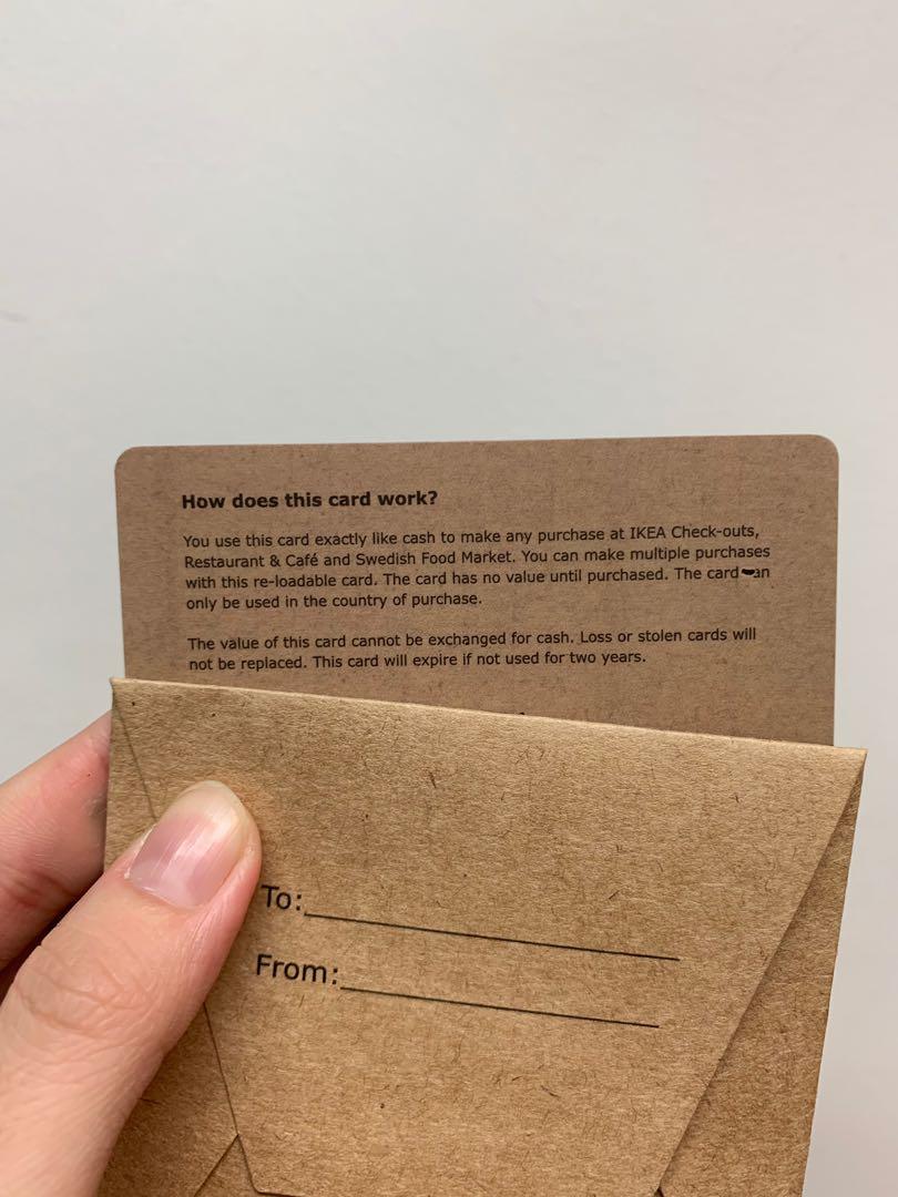 RM500 IKEA Gift Card, Tickets & Vouchers, Store Credits on ...
