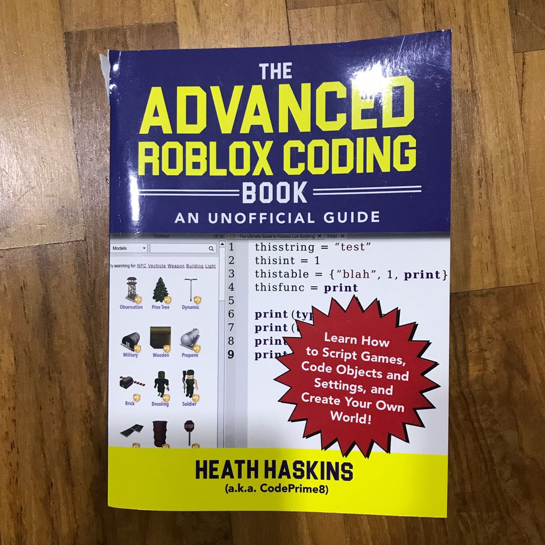 Roblox Coding Book Books Stationery Magazines Others On Carousell - roblox coding book 2020