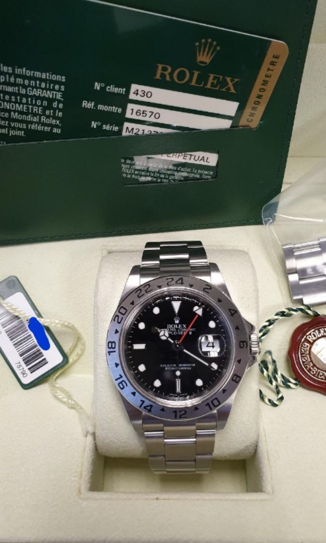 rolex 16570 with 3186 movement