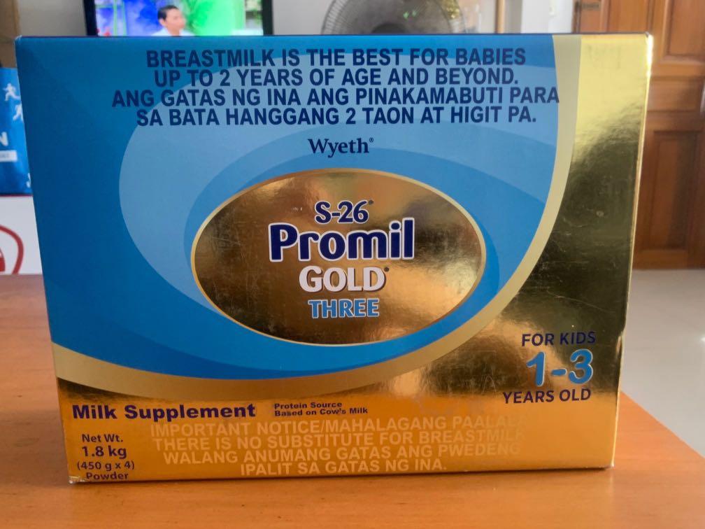 S 26 Promil Gold Three Babies Kids Nursing Feeding On Carousell