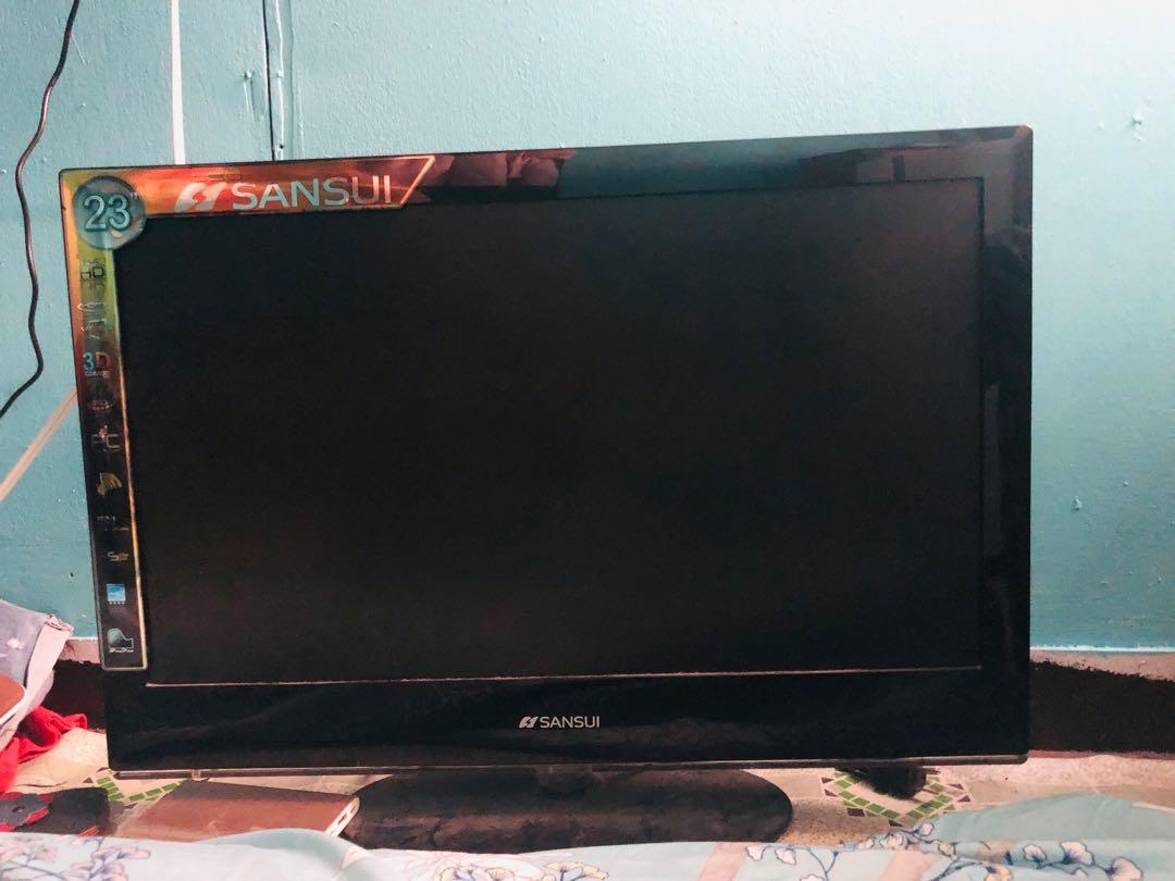 Sansui 23 Inch Flat Screen Led Tv Electronics Tvs Entertainment Systems On Carousell