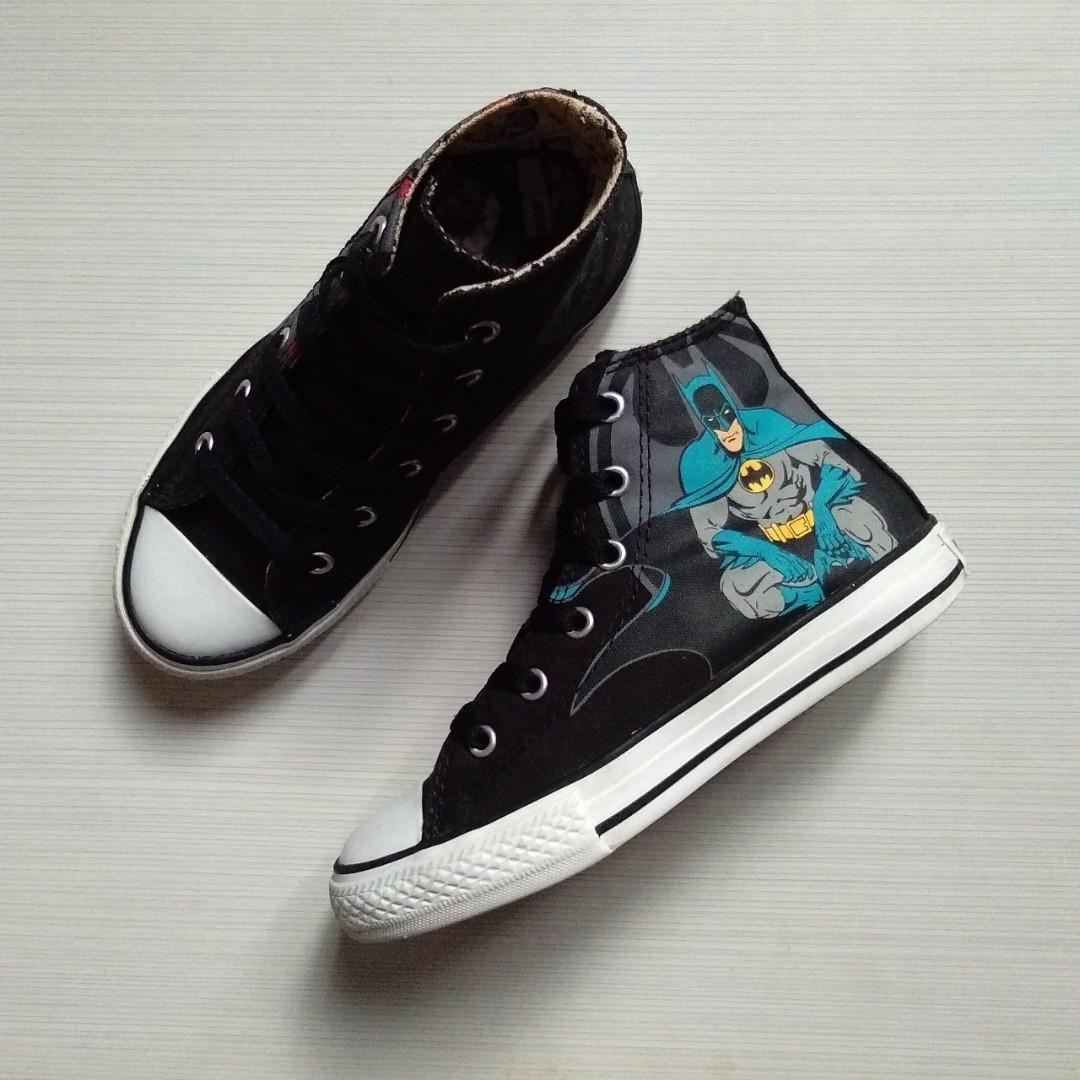 Sepatu Anak Converse All Star Batman Joker Chucks High Top