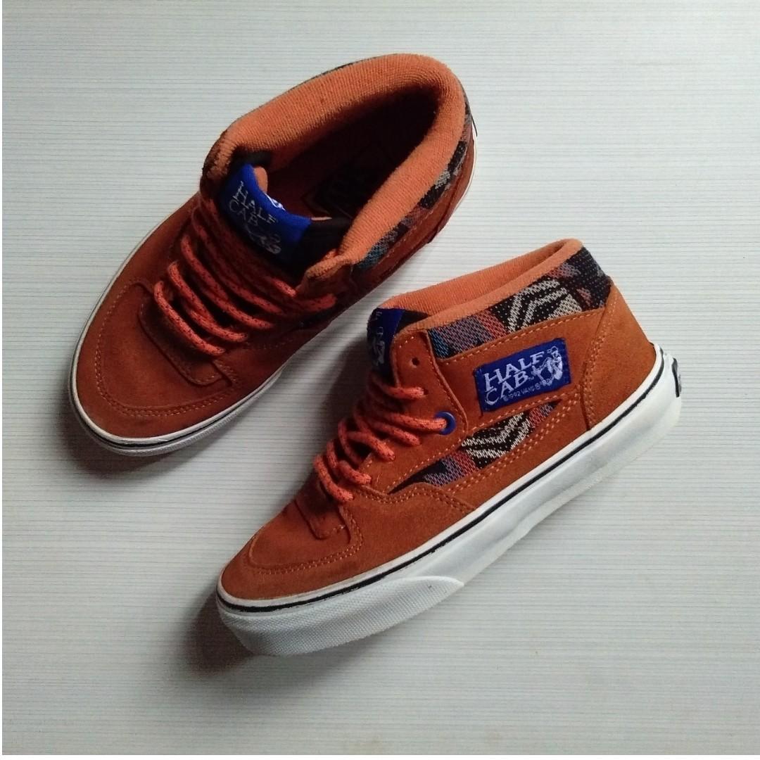 Sepatu Anak Vans Half Cab Adobe Orange