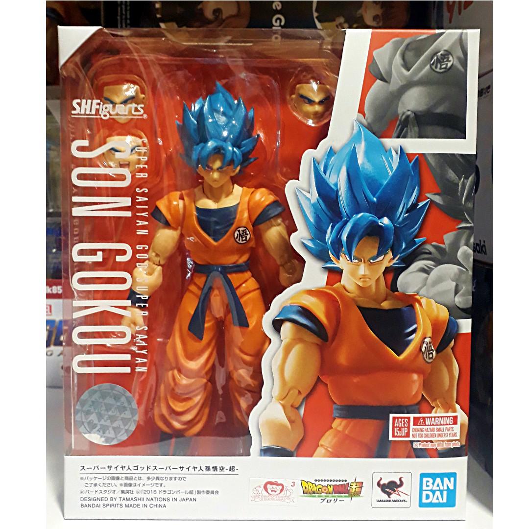 S.H.Figuarts Dragon Ball Z Red Super Saiyan God Red SS Son Goku Gokou Figure