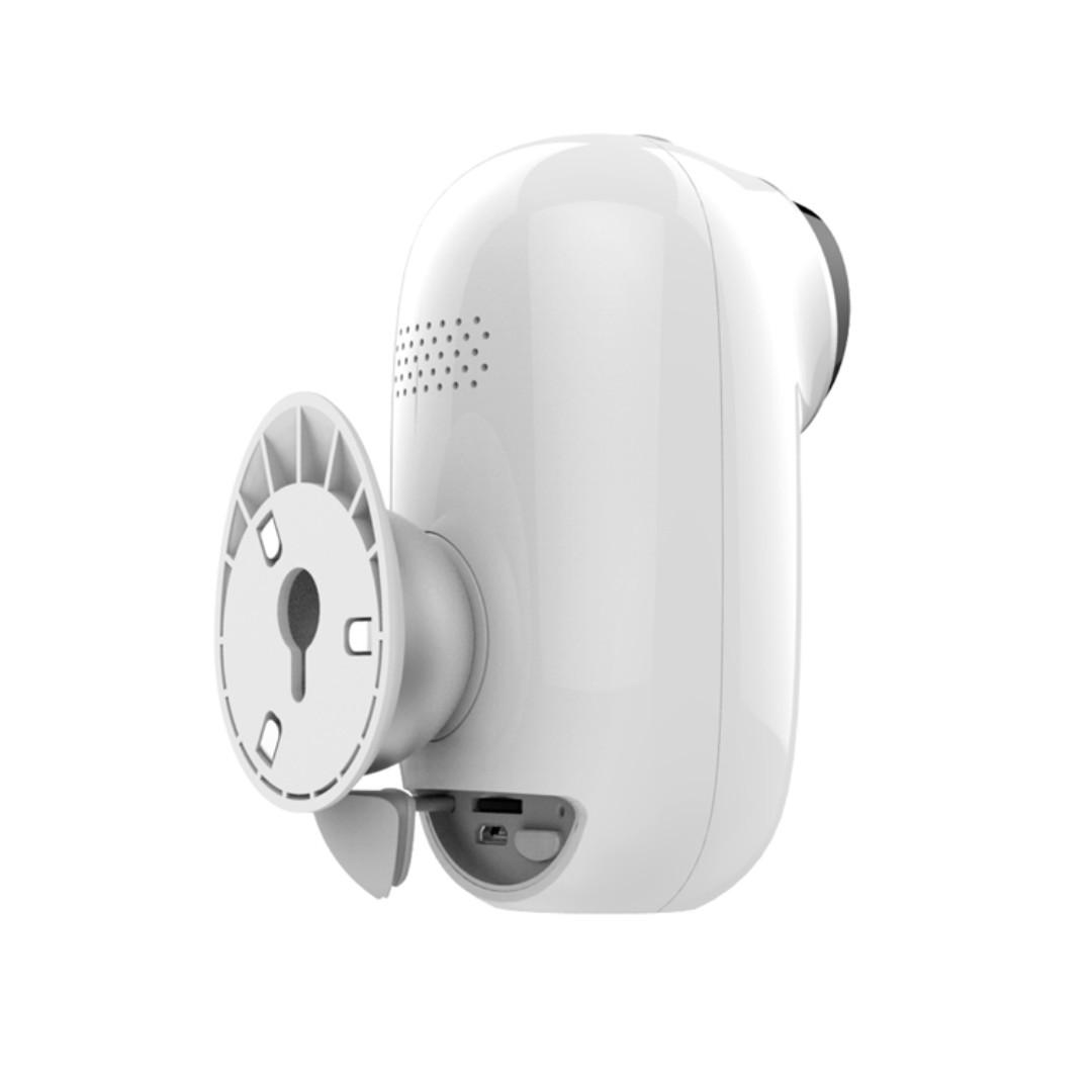Smart WiFi Wire-Free Battery Camera - Waterproof (BC02) (Category: Security Systems & CCTV Cameras) located in Marikina City. Submitted by sbrfsmartgadgets (Listing ID 240118116, Image 3). Description: Outdoor Camera Wireless with Batteries (BC02) - Smart Life and Tuya APP compatible - 720P Camera (IR LED for Night Recording and Viewing) - WATERPROOF IP65 Rating - 130 Degrees viewing angle - Supports 2-Way Audio. You can speak with the person in 