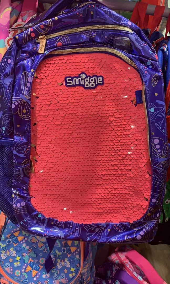 smiggle sequin backpack
