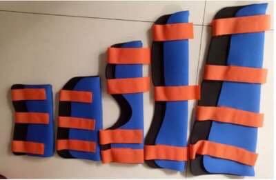 Brand new Splint Kit (Category: Braces, Support & Protection) located in Mandaluyong City. Submitted by shammyshop (Listing ID 240163497, Image 1). Description: Description - It can be used as lefts or rights; - Kit includes adult arm splint, adult leg splint, arm/shoulder immobilizer, child arm splint, and child leg splint; - X-ray translucent and M Rl compatible..