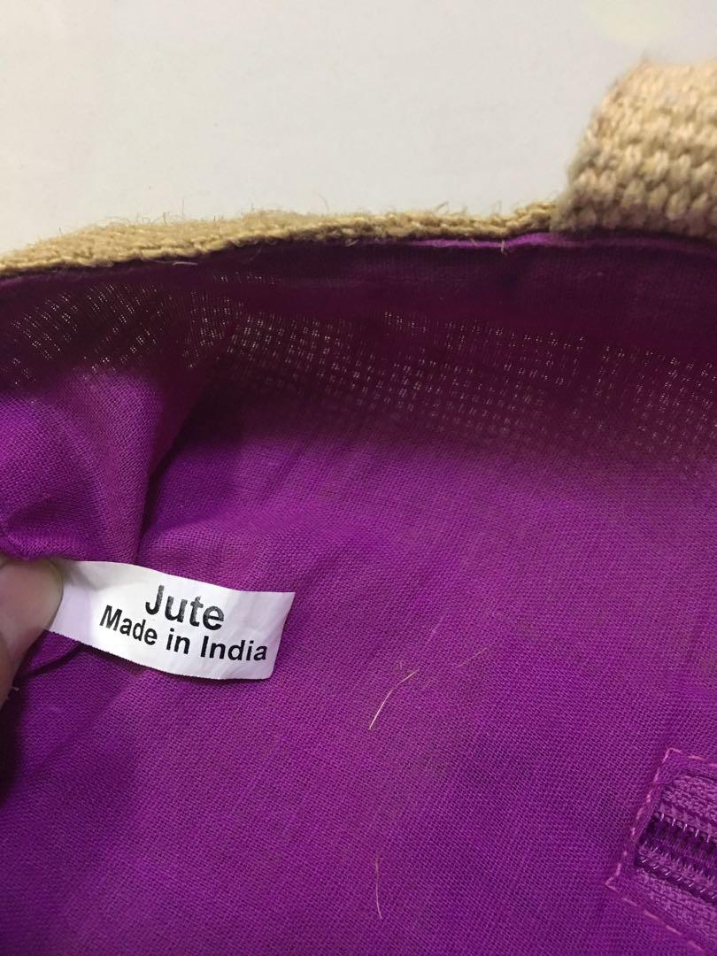 SportsGirl Jute Tote Bag, Women's Fashion, Bags & Wallets, Tote Bags on