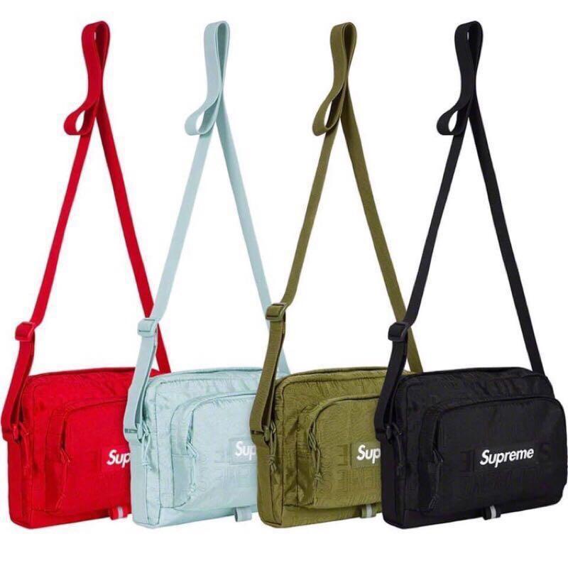 Supreme 46th shoulder bag 側背包, 他的時尚, 包, 腰包與手提包在旋轉拍賣