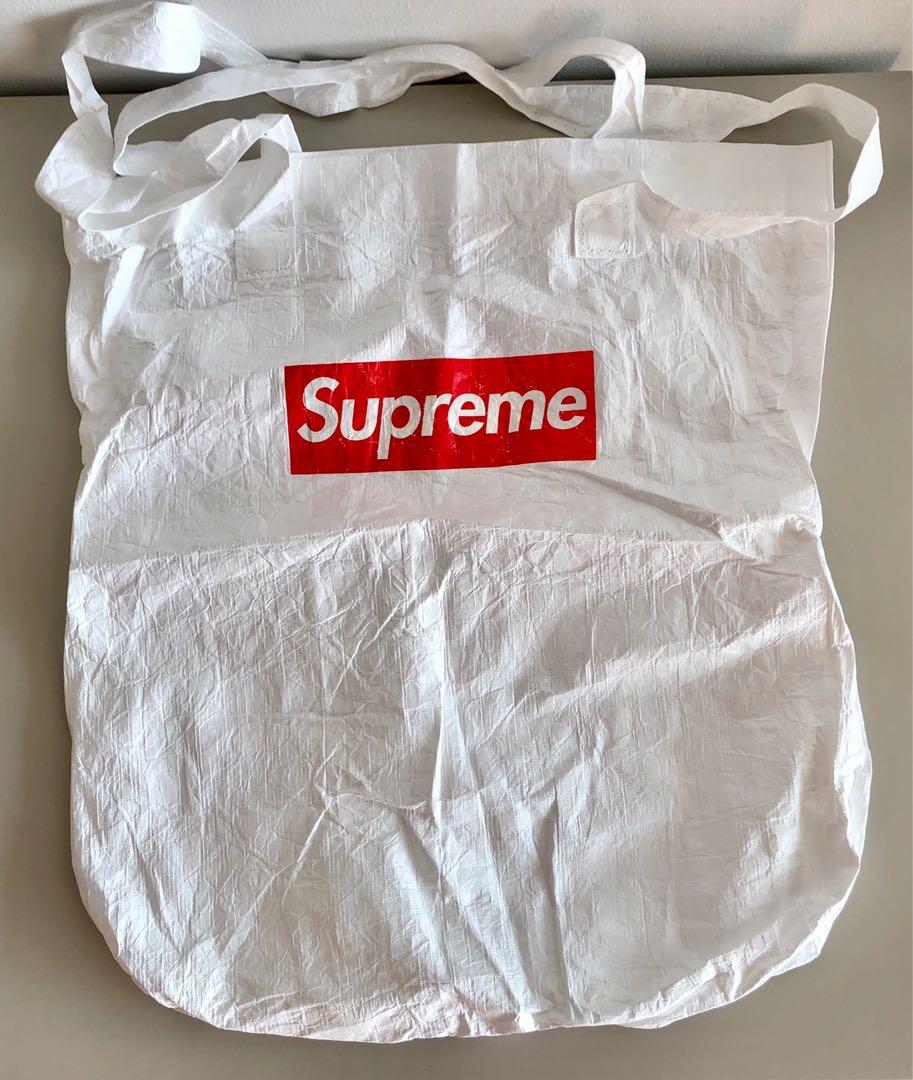 supreme tyvek tote bag