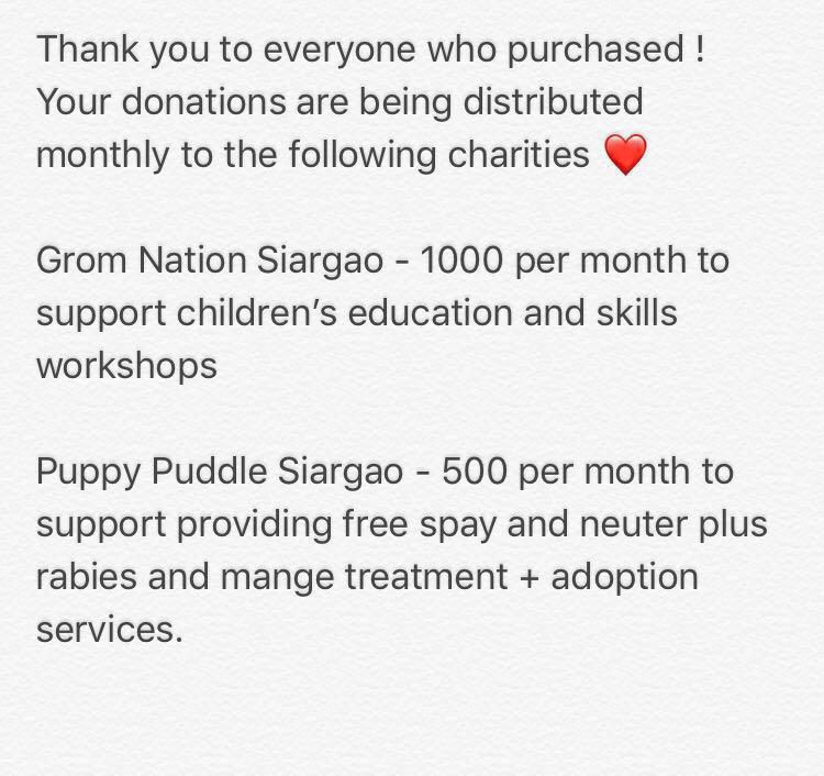 Thank you for your purchases ! Charity support (Category: Purses & Pouches) located in Makati City. Submitted by talathealpup (Listing ID 240211609, Image 1). Description: .