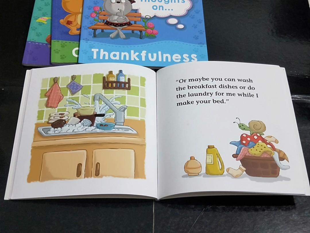 Tiny Thoughts on... (Category: Storybooks) located in Singapore. Submitted by programii (Listing ID 240314959, Image 3). Description: Each for $2 Condition: good Collection at Chinatown MRT Station or Outram Park MRT Station.