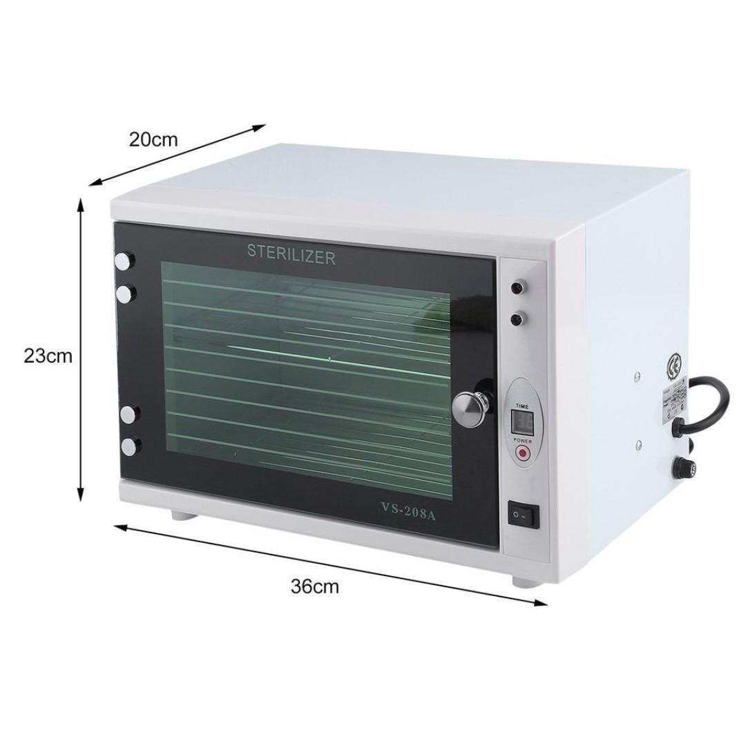 TOOL UV STERILIZER WITH TIMER ULTRAVIOLET CABINET FOR NAIL SALON TATTOO ...