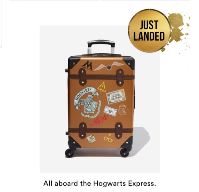 Harry Potter Luggage 21 Inch Hogwarts Express Hard