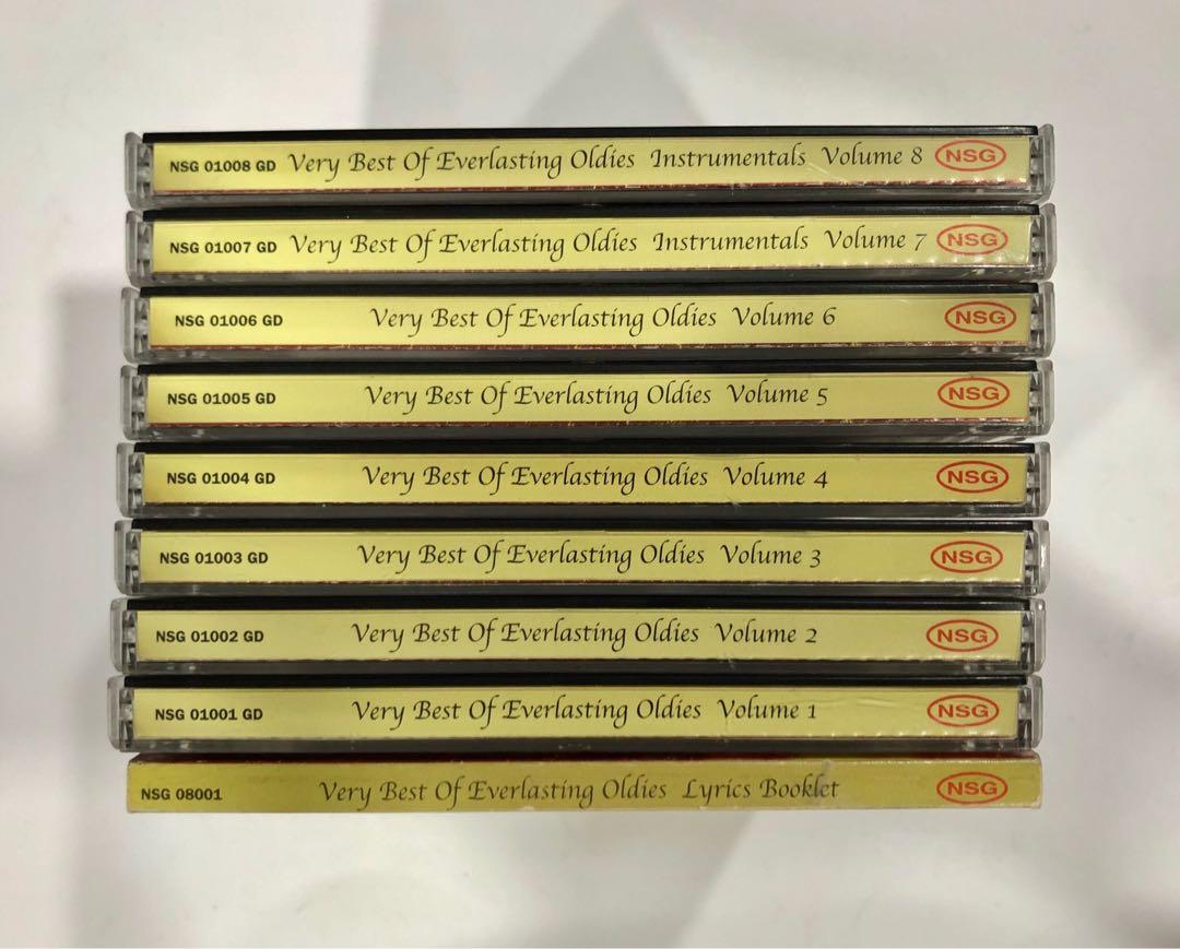 Very Best Of Everlasting Oldies Volume 1 8 Music Cd Album Set Music Lyrics Booklet Music Media Cds Dvds Other Media On Carousell