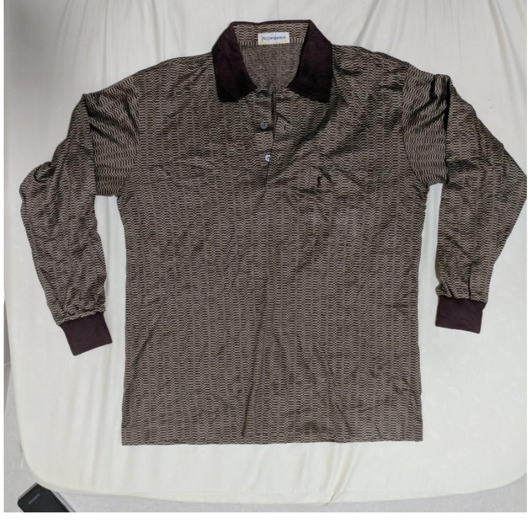 saint laurent men's polo shirt