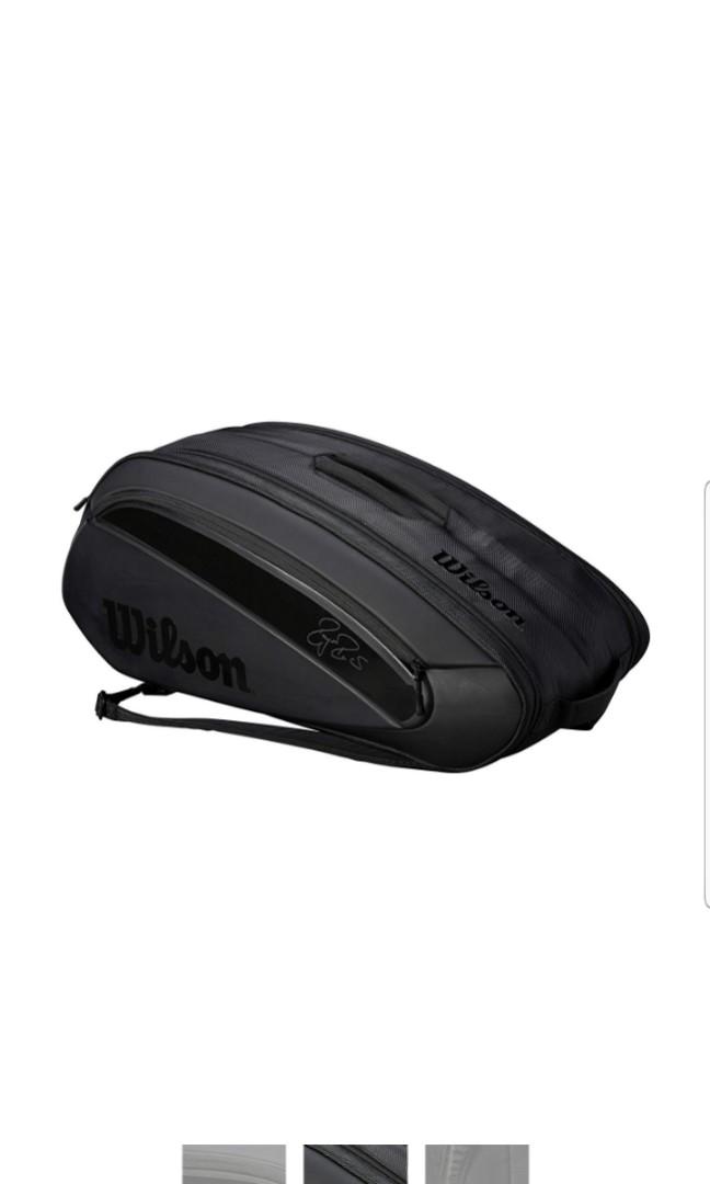 black tennis bag