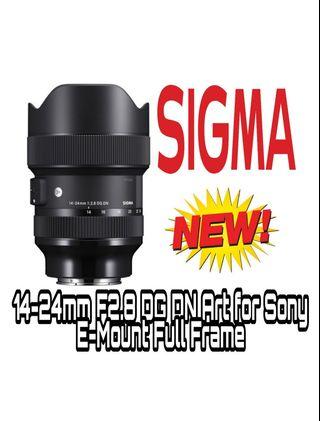 Sigma 14-24mm F2.8 DG DN Art Lens for Sony E-Mount Full Frame