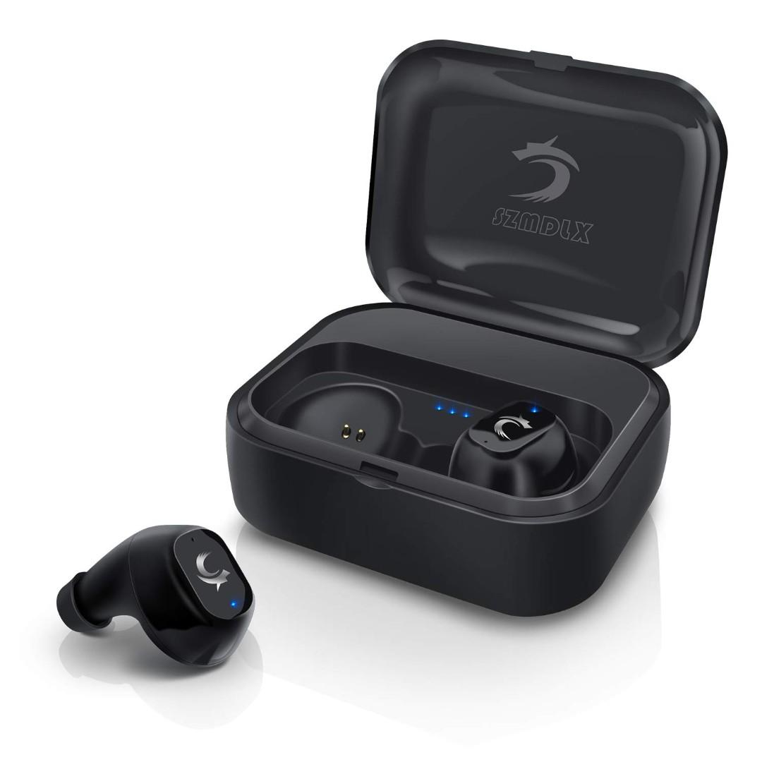 true wireless bluetooth earbuds with 1200mah charging case